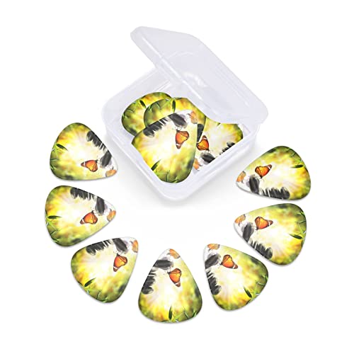 Relaxation avec pierres de massage dans l’eau avec médiators en bambou pour guitare basse électrique acoustique (12 pièces) - Les Beatles, Paul McCartney, John Lennon, RIngo Starr, George Harrison Relaxation avec pierres de massage dans l'eau avec médiators en bambou pour guitare basse électrique acoustique (12 pièces) – Image 7