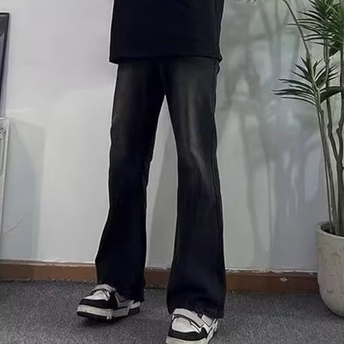 Jeans for Men Vintage Hip Hop Fashion Slim Fit Denim Pants Stretch Casual Streetwear Jean Trousers3