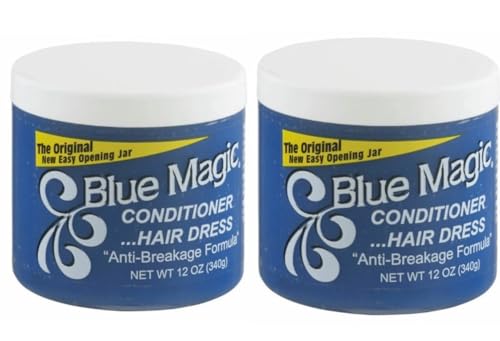 Two Pack HBBlue Magic Conditioner Hair Dress 340g blue