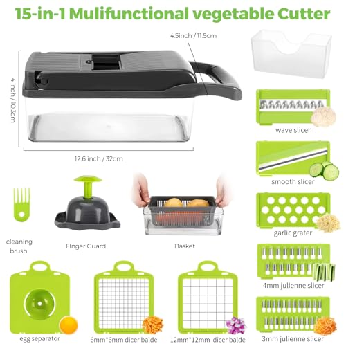 URSMILEKIT 15-in-1 Vegetable Chopper - Image 3