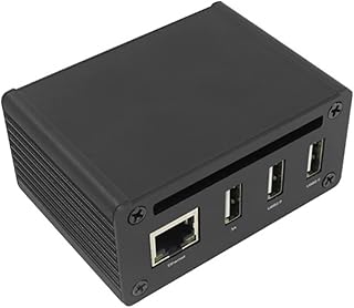 EMBRACENATURE for Zero 2 W USB to RJ45 HUB Ethernet or USB to RJ45 HUB for Pi0 and Pi0 2W(with Case)