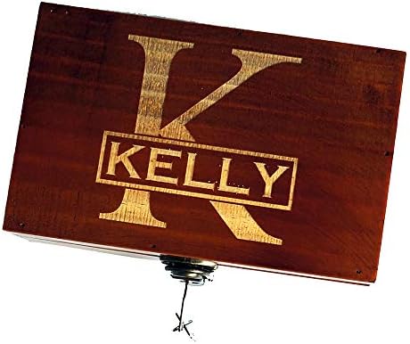 Personalised Wooden Keepsake Box w/Lock Key, Custom Jewelry Box, Bridesmaid Box, Mother Girlfriend Gift
