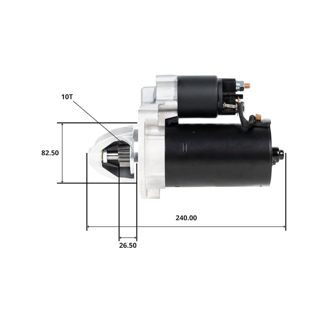 Motorino Di Avviamento TT16340 PRO 12V 2.2KW Per Volkswagen Multivan, Transporter, Tiguan