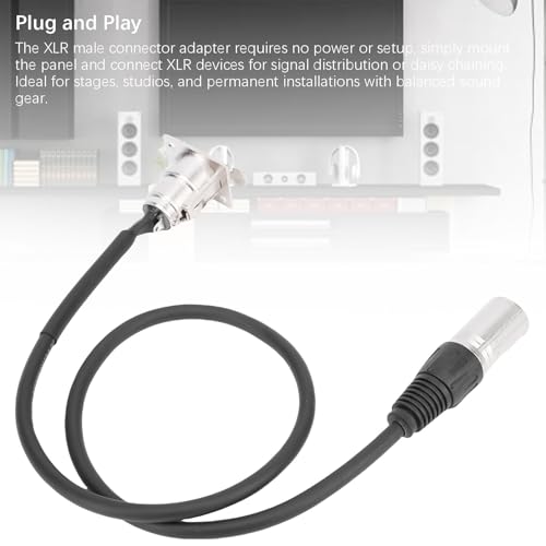 Câble traversant XLR anti-interférence pour microphone de studio - 6