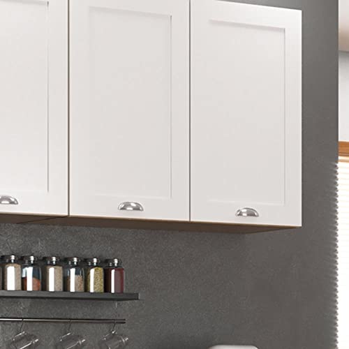 Armário de Cozinha Completo Ditália Denver 4 pcs Rv/br D7