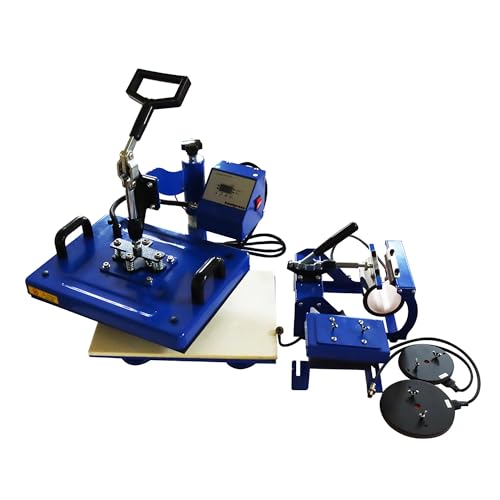 Máquina de prensado térmico 5 en 1 INTSUPERMAI 12 x 15 pulg miniatura 7