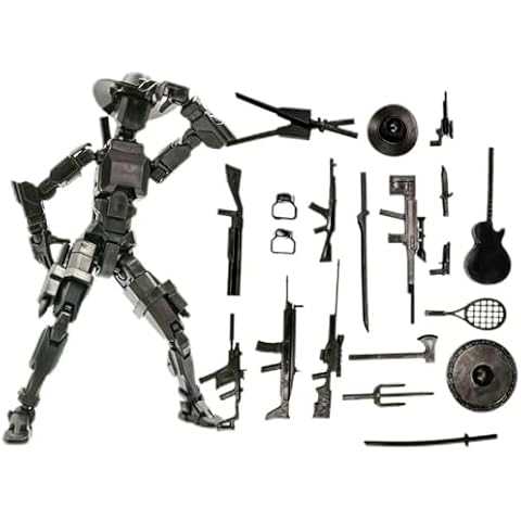 T13 Multi-Jointed Action Figure Set by PoshPetique Cover