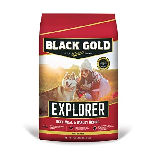 Black Gold Explorer Beef Meal & Barley Recipe Dry Dog Food