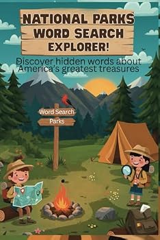 Paperback National Parks Word Search Explorer: Discover hidden words about America’s greatest treasures Book
