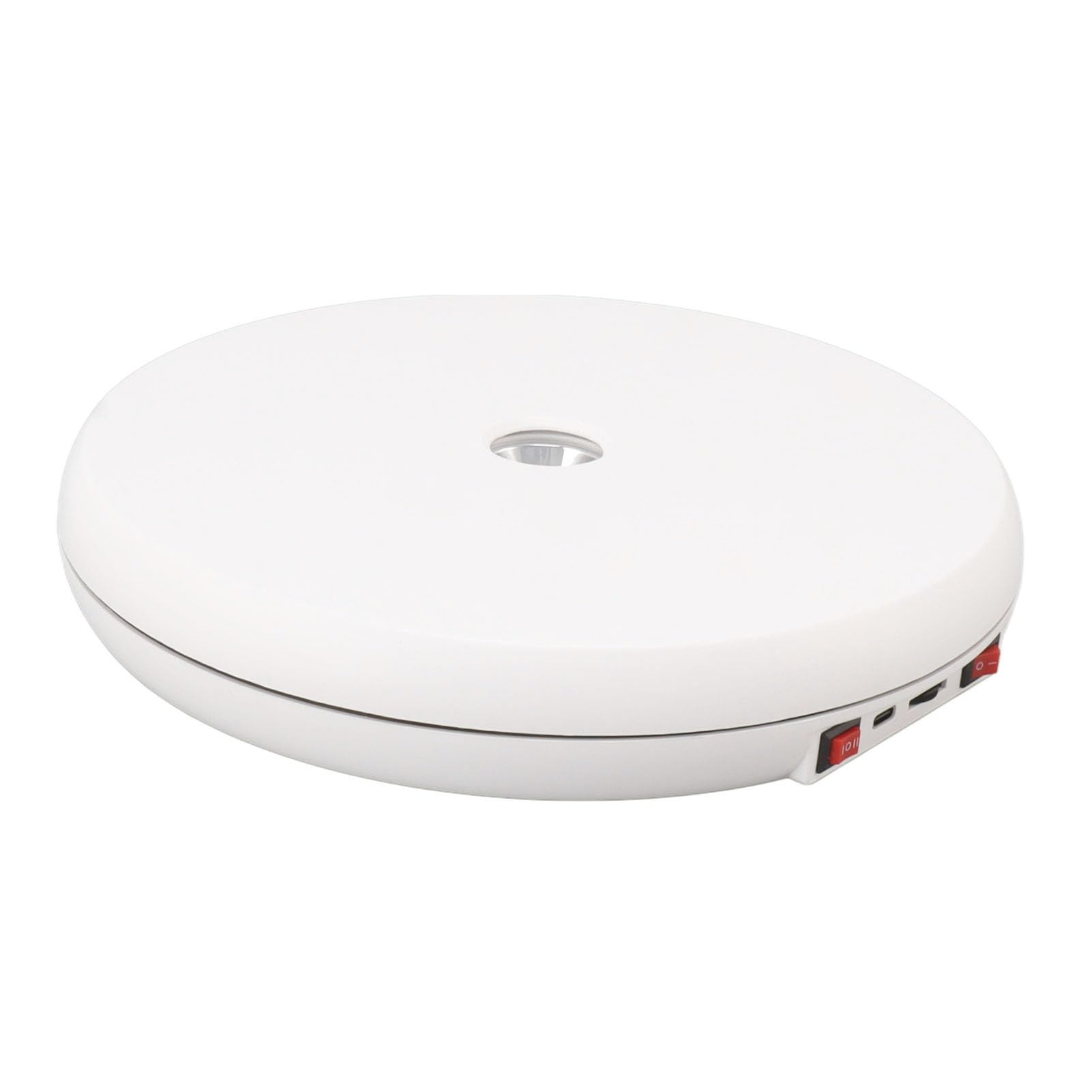 Fabater Elektryczny Obrotowy stół Wystawowy, 25 Cm 20 Kg Nośność (WHITE)