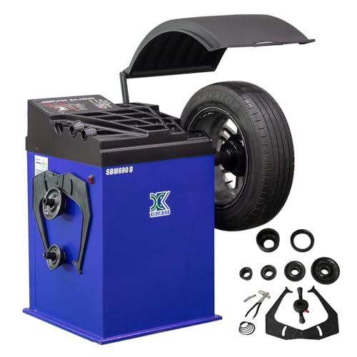 XK Tire Changer, New 2.0 Horsepower Wheel Changers Machine Combo Balancer Rim Clamp 950 Combo 690S with 36 Month Part Replacements