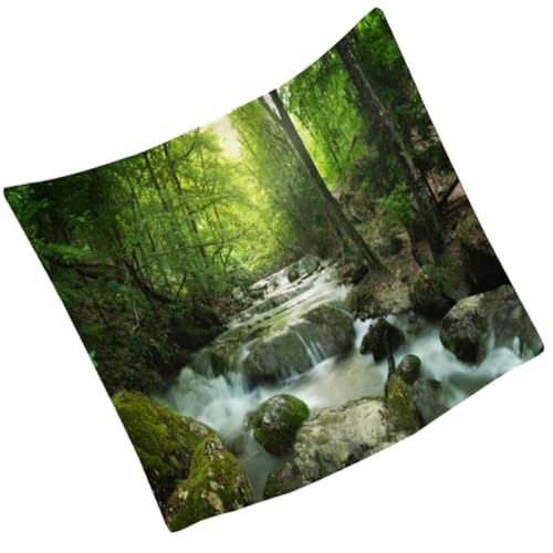 Tapiz de pared de bosque SOIMISS: la solución decorativa y fácil de limpiar para paredes vacías