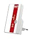 AVM FRITZ!WLAN Repeater 310 (300 Mbit/s, WPS), weiß, deutschsprachige Version