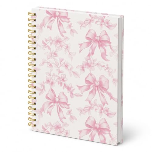 Carnet à spirales floral Rusenbao, une idée cadeau esthétique