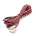 HitLights CON-08S-B12B 8mm (SMD3528) 12 Foot Extension LED Light Strip Connector - 3528 Extension - Single Color