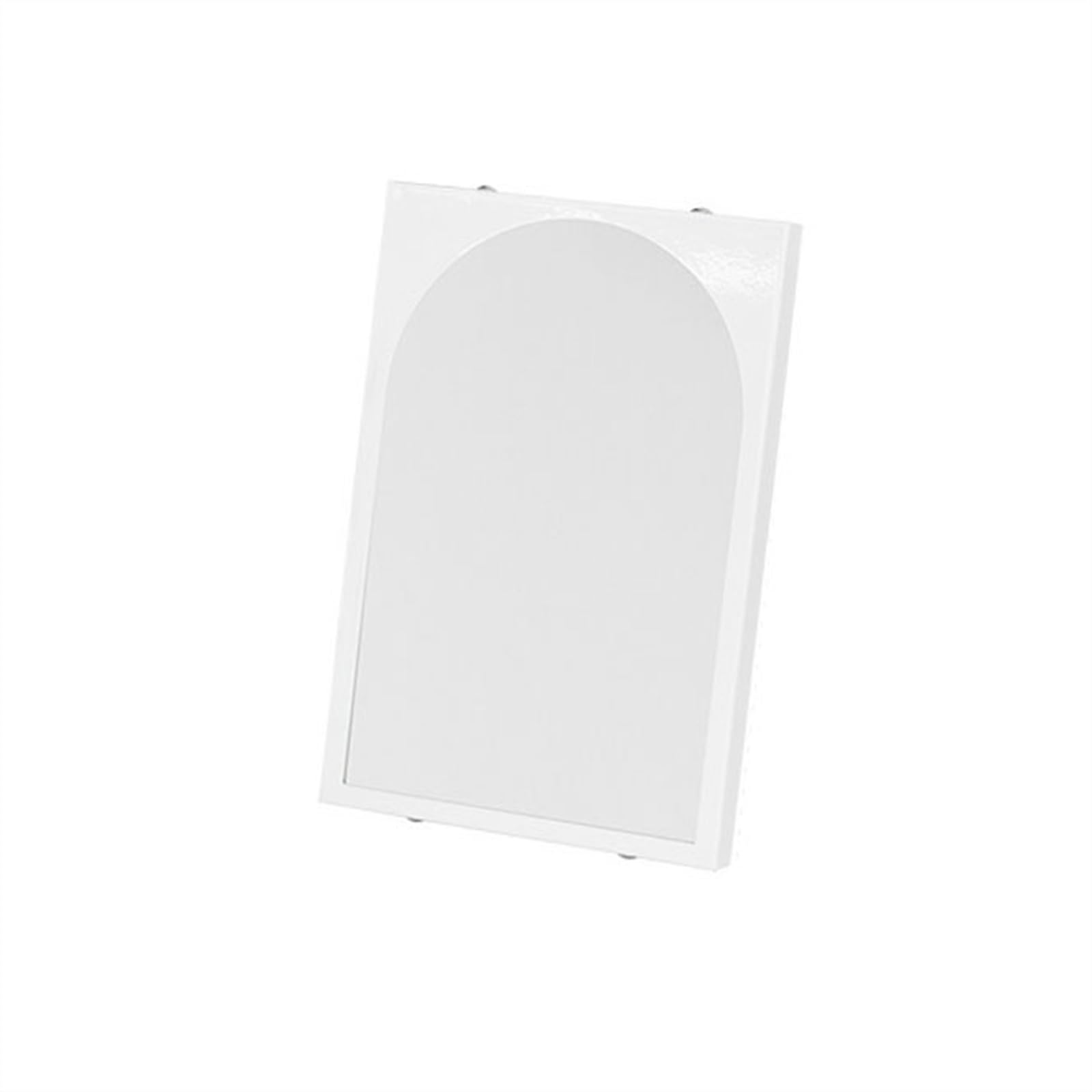 KFGISD, Bedroom Dressing Mirror Wall Mounted Trial Mirror Indoor Decorative Mirror Tabletop Cosmetic Mirror,Tabletop Mirror(White)