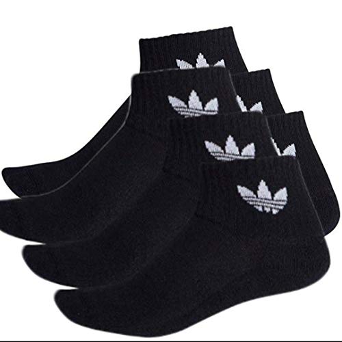 Adidas Originals Men's Socks 6 Pair Quarter Crew Socks, No Color, Size No Size2