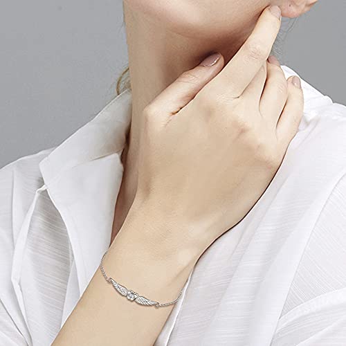 Miscarriage Ring Mommy of an Angel Necklace Bracelet 925 Sterling Silver Pregnancy Loss Memorial Jewelry Sympathy Gifts for Women Mom4