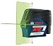 Bosch GCL100-80CG 12V Green-Beam Cross-Line Laser Level with Plumb Points