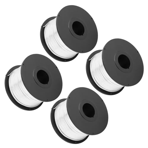 4 Rollos de Alambre de Amarre, 110m de Alambre de Acero 0.8mm, Alambre para Pistola de Amarre, para Enlazadora Automática miniatura 7