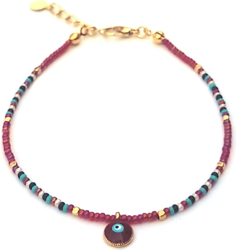 Alwan Medium Size Evil Eye Anklet for Women – EE3537FFUSE