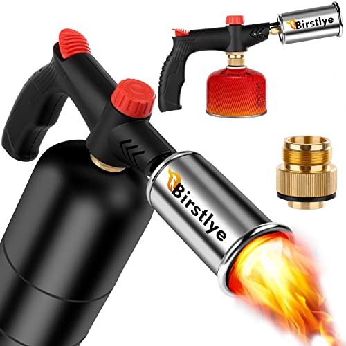 POWERFUL Kitchen Cooking Torch,Sous Vide,Propane Cooking Torch,Charcoal Starter,Professional Cooking Grilling and BBQ Tool,for Searing Steak & Creme Brulee,Campfire,Charcoal,BBQ,Camping