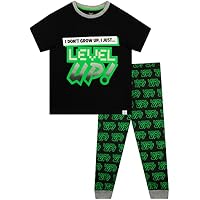 Harry Bear Pijamas para Niños Videojuegos Negro 9-10 Años