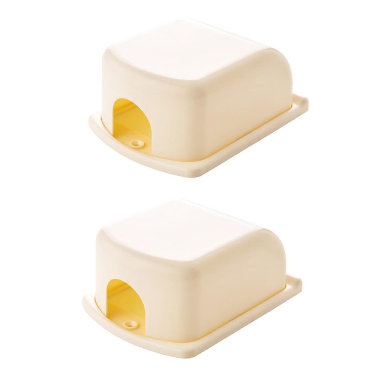 ERINGOGO 2pcs Abs Protective Covers for Switch Anti-Shock Switch Cover Childproof Light Waterproof