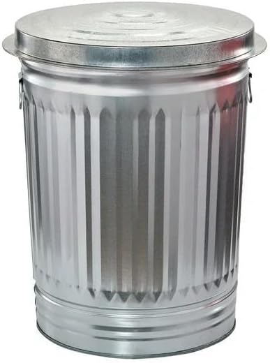 31-Gallon Steel Trash Can