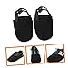 BESPORTBLE 2 Pairs Slide Bowling Cover Elastic Bowling Shoe Covers Ball Accessories Youth Shoes Non-Slip Mat