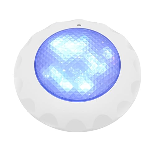 Lumière Piscine LED, Projecteur Piscine RGB Submersible IP68 avec Télécommande, Spot 12V 45W 3000LM Étanche, Éclairage Multicolore pour Piscines...