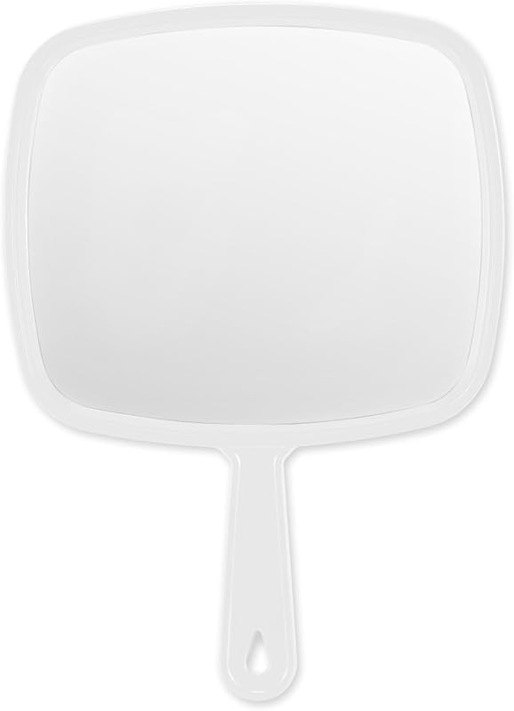 Espelho de mão retangular BEFUI branco, 31,5 cm x 22,9 cm, 1 unidade