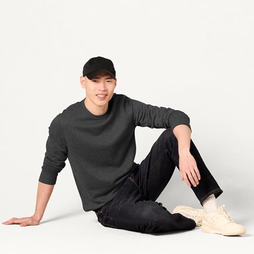 Image of Amazon Essentials Men's Crewneck Fleece Sweatshirt with Ribbing (Available in Big & Tall)