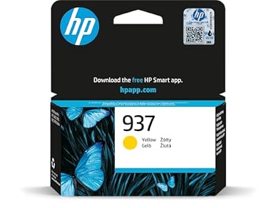 HP 937 Yellow Original Ink Cartridge - Original - Ink Cartridge OfficeJet Pro 91xx, 97xx