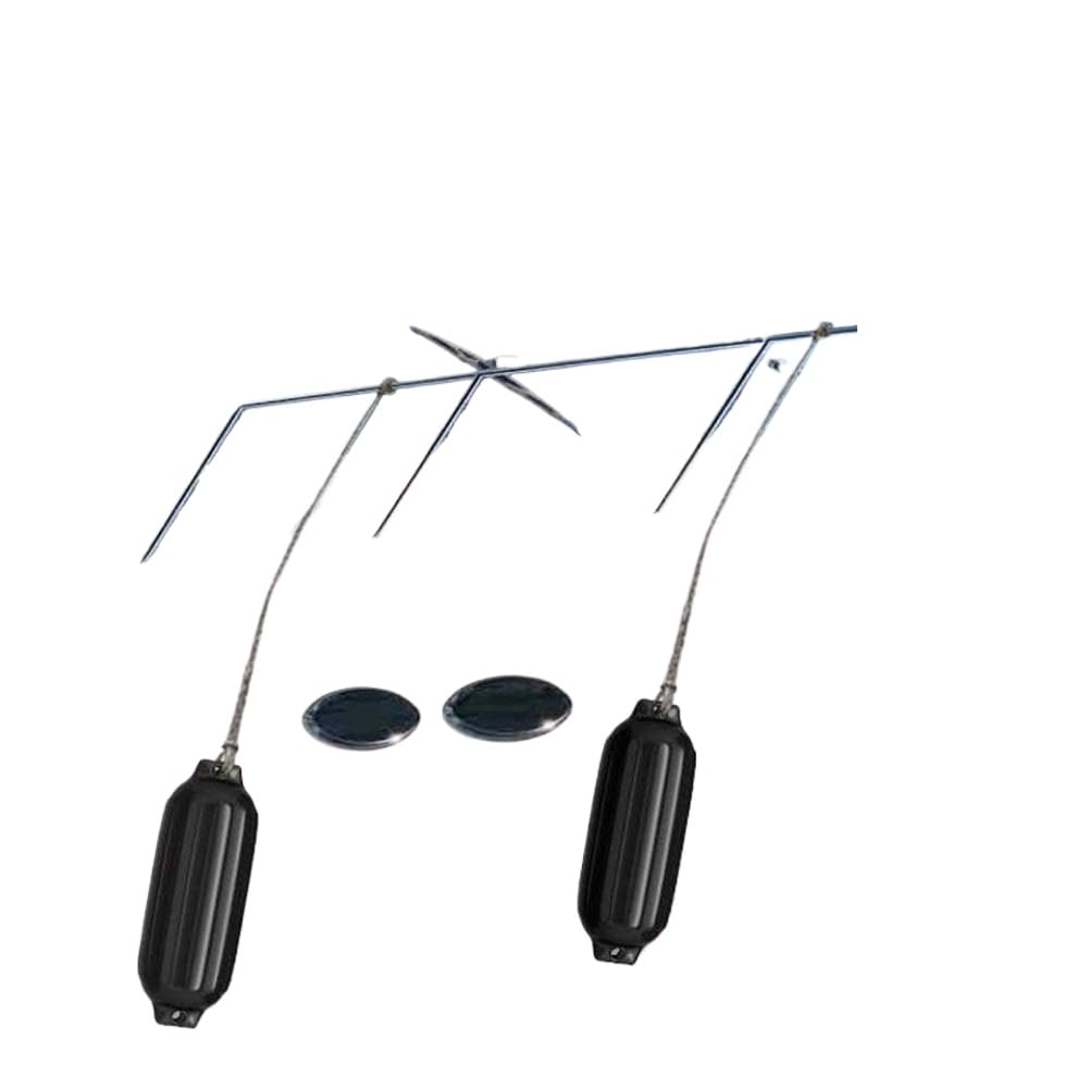 Set da 2 Parabordi Gonfiabili Costolati Compatibili con Yacht Barche Barche da Pesca