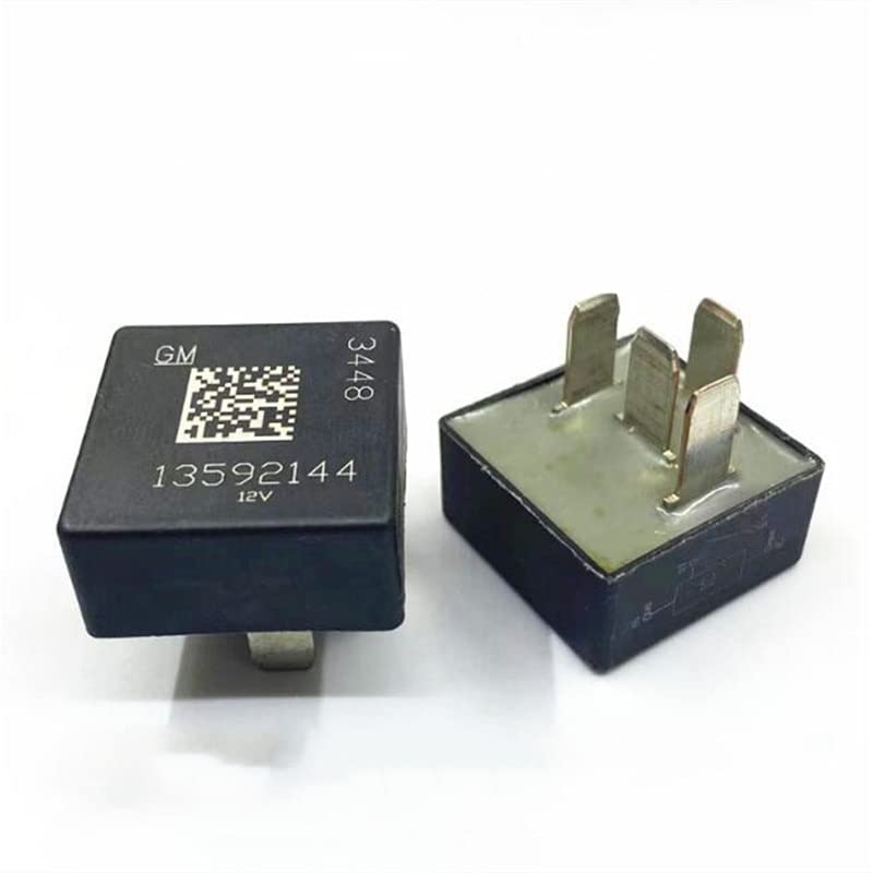 KBREE NEW relay 13592144 12VDC DC12V 12V 4PIN relay (Size : 5PCS)