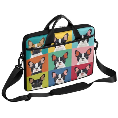 Bolso para laptop Boston Terrier 15 pulgadas