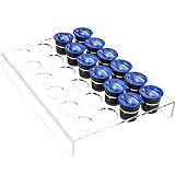 Kamehame K Cup Drawer Organizer, Flat Countertop Coffee Pod Holder for 24 Coffee Pods, Compatible wi