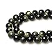 JARTC Rare Collection Natural Stone Beads Gold Obsidian Round Loose Beads for Jewelry Making DIY Bracelet Necklace (6mm)