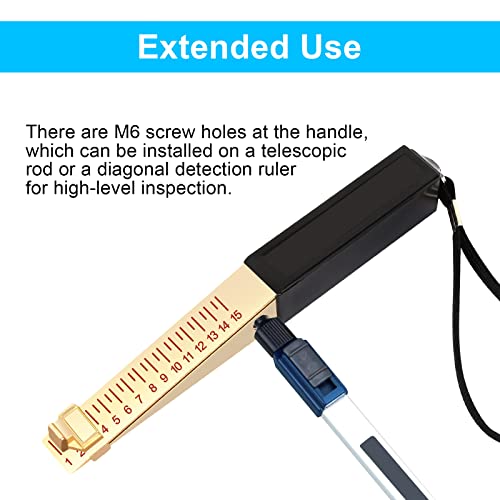 Door Gap Measuring Tool, 1-15mm Fire Door Gap Gauge Checker Tool Engineering Ruler, Feeler Gauges for House Engineering Inspection Flatness Measuring Tool Ruler(0.5mm/0.2mm) (0.5mm) 6 Door Gap Measuring Tool, 1-15mm Fire Door Gap Gauge Checker Tool Engineering Ruler, Feeler Gauges for House Engineering Inspection Flatness Measuring Tool Ruler(0.5mm/0.2mm) (0.5mm) - Image 6