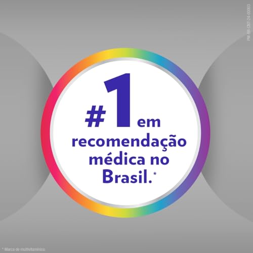 Centrum Homem Select 50 Mais, Multivitamínico Adulto com Vitamina D e Vitamina B12, Memória, Clareza