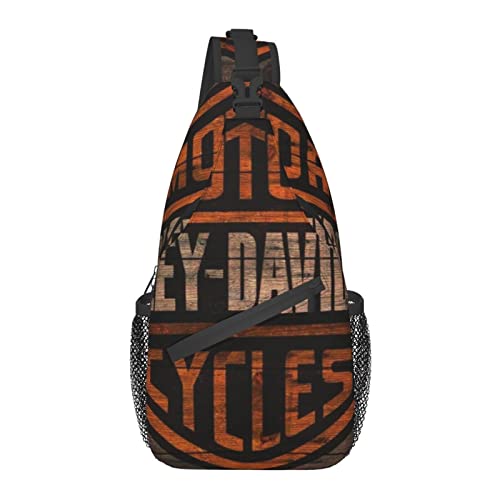 Harley Davidson Sling Bag Cross Body Bag Small Chest Bag per donne e uomini, Foto