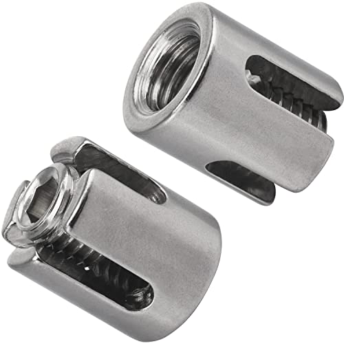 FASTON® Kreuzklemme offen 3 mm Edelstahl A4 V4A (2 Stück) Seilklemme Drahtseilklemme Drahtseil Klemme Draht