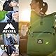 MIXIRL® XXL Familienrucksack - Baby Wickelrucksack grau【30 – 35L】 Wickeltasche Rucksack mit Wickelunterlage, Haken, Thermofach für unterwegs | diaper bag | Babytasche für Mama & Papa