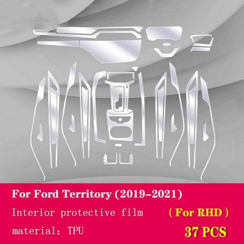 Película TPU Ford Territory interior protegido de arañazos diarios 4