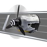 Vent Clips Air Freshener - 10x8x8cm Fighting Plane Shape Diffuser, Car Fragrance Air Freshener Clip | Self-Rotating Propeller Decorative Vehicle Vent Clip for Truck SUV Trailer Interior Home Workplace