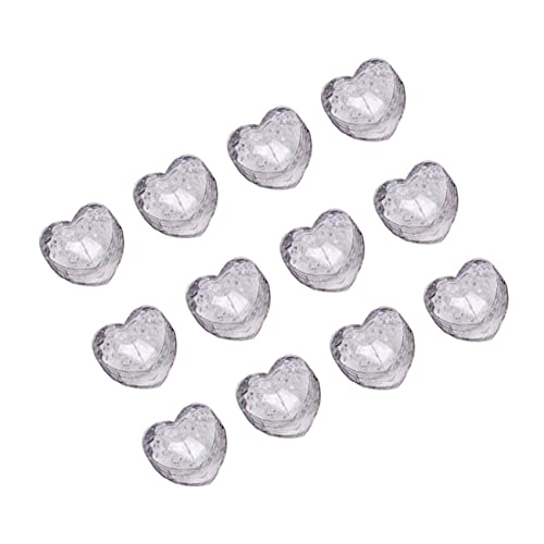 Cubitos de hielo LED en forma de corazón rojo para ambientar tus fiestas y barras de bar