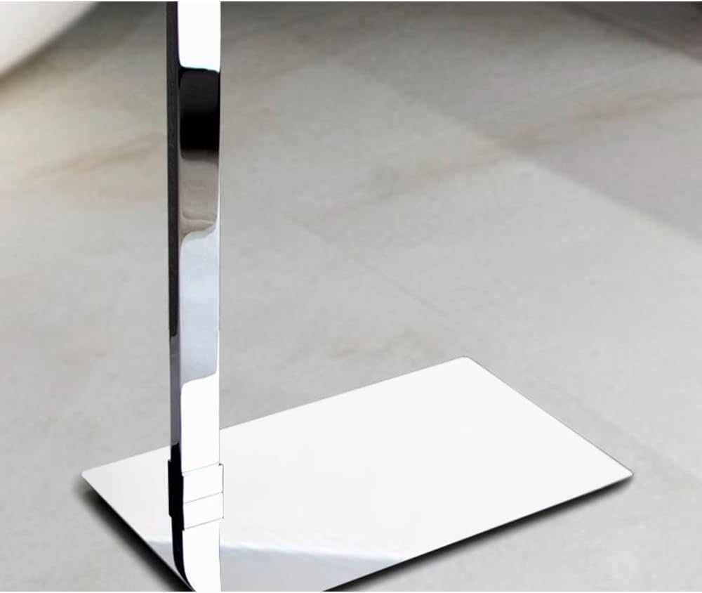 フロアタオルラック バスルーム床置きタオルラック高低ダブルポール付きバスルームタオル収納ラック 収納ラック