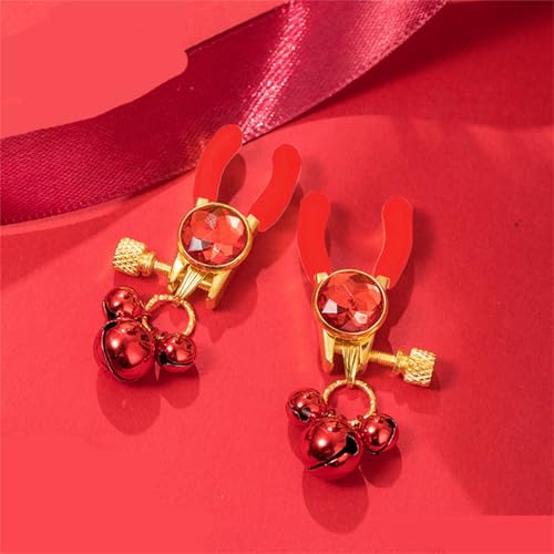 Clip de pezón SM clip de pezón en forma de campana metálica con herramienta de entrenamiento de castigo de joyas suministros de coqueteo para parejas