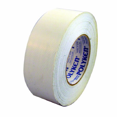 Polyken 203WHITE Economy Grade Duct Tape, 180-Feet by 2-Inch, White by Bon - Used condition - US$10.78